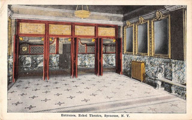 Eckel Theatre Syracuse NY Entrance