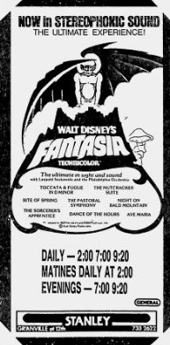 Fantasia listing