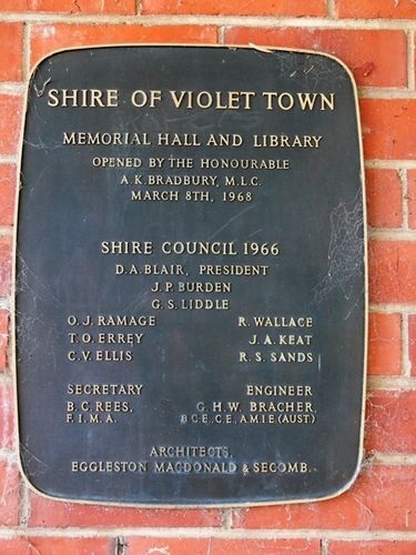 Violet Town Memorial Hall