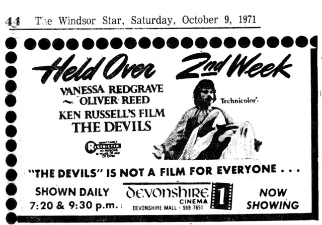 AD FOR KEN RUSSELL'S 