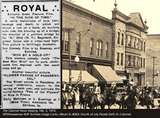 ["4th of July photo credit NPS image/Keweenaw NHP Archives, Library of Congress. (February 3, 1910 news clipping credit The Calumet News)"]