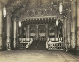 ["The Fox’s foyer and grand staircase, 1929. Photo by W. C. Persons. Missouri Historical Society Collections."]