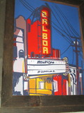 Art On Wall Lobby Balboa Theatre San Francisco CA 