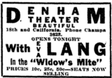 Denham Theatre